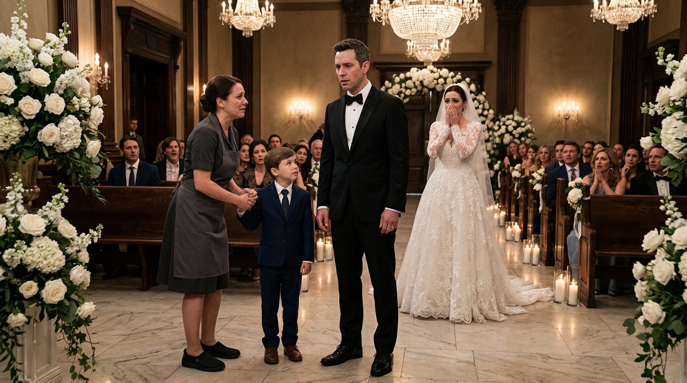 The Little Boy Who Stopped His Father’s Wedding